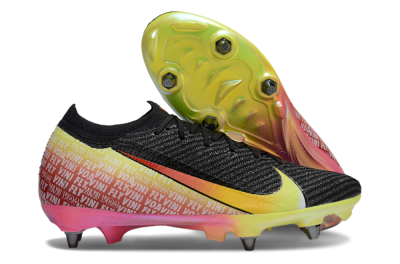 Men's Nike Air Zoom Mercurial Vapor 16 Elite SG Football Boots - Black/Yellow/Red