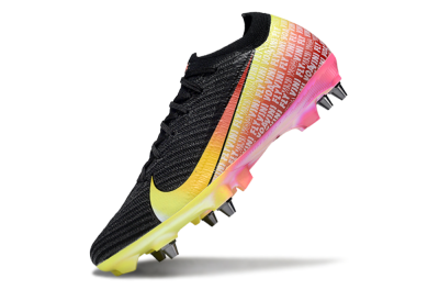 Men's Nike Air Zoom Mercurial Vapor 16 Elite SG Football Boots - Black/Yellow/Red