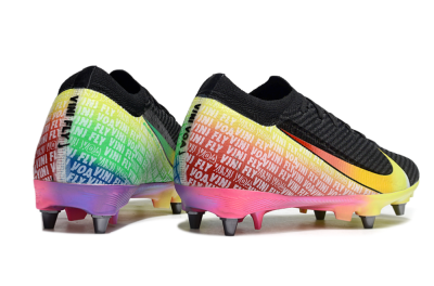 Men's Nike Air Zoom Mercurial Vapor 16 Elite SG Football Boots - Black/Yellow/Red