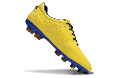 Men's Nike Tiempo Legend R10 Elite FG Football Boots - Yellow/Black/Blue