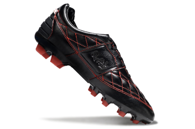 Men's Nike Tiempo Legend R10 Elite FG Football Boots - Black/Red/White