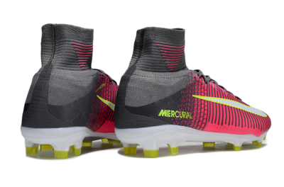 Men's Nike Zoom Mercurial Superfly 5 Elite FG Football Boots - Pink/Black/Yellow