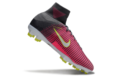 Men's Nike Zoom Mercurial Superfly 5 Elite FG Football Boots - Pink/Black/Yellow
