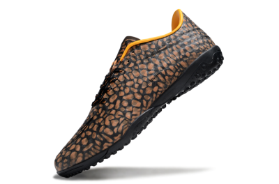 Men's Nike Hypervenom Phantom TF Football Shoes - Brown/Black/Yellow