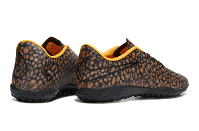 Men's Nike Hypervenom Phantom TF Football Shoes - Brown/Black/Yellow