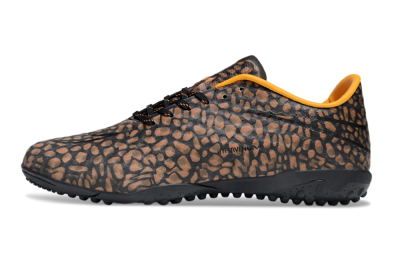 Men's Nike Hypervenom Phantom TF Football Shoes - Brown/Black/Yellow