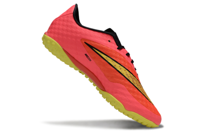 Men's Nike Hypervenom Phantom TF Football Shoes - Red/Yellow/Black