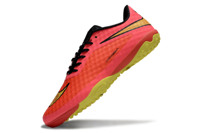 Men's Nike Hypervenom Phantom TF Football Shoes - Red/Yellow/Black
