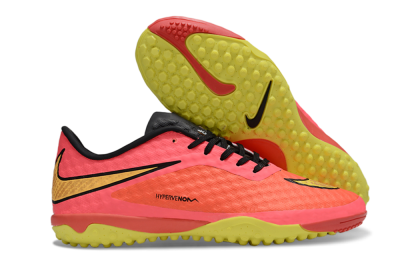 Men's Nike Hypervenom Phantom TF Football Shoes - Red/Yellow/Black