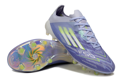 Unisex Adidas F50 Elite FG Football Boots - Blue/Silver/Yellow