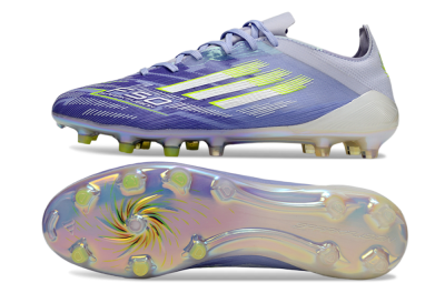 Unisex Adidas F50 Elite FG Football Boots - Blue/Silver/Yellow