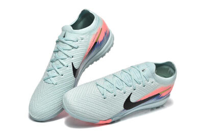 Men's Nike Air Zoom Mercurial Vapor 16 Elite TF Football Shoes - Jade/Black/Pink