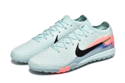 Men's Nike Air Zoom Mercurial Vapor 16 Elite TF Football Shoes - Jade/Black/Pink