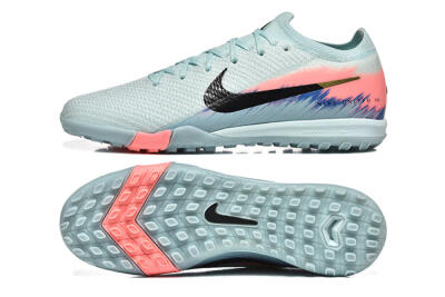 Men's Nike Air Zoom Mercurial Vapor 16 Elite TF Football Shoes - Jade/Black/Pink