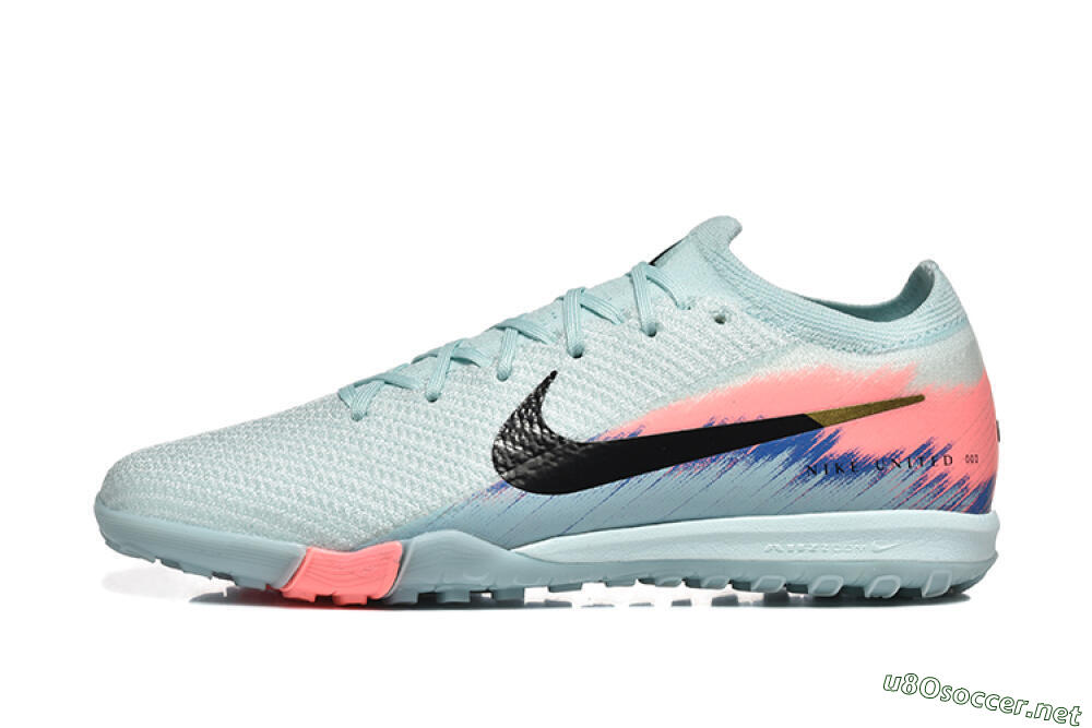 Men's Nike Air Zoom Mercurial Vapor 16 Elite TF Football Shoes - Jade/Black/Pink 0