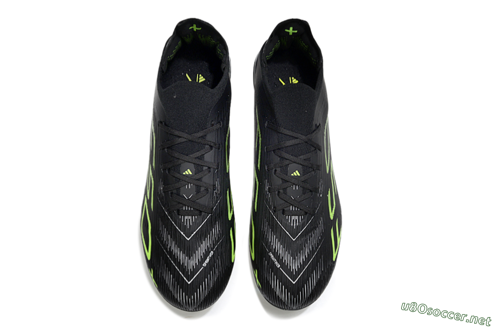 Unisex Adidas F50+ Lightstrike Pro FG Football Boots - Black/Silver/Yellow 4