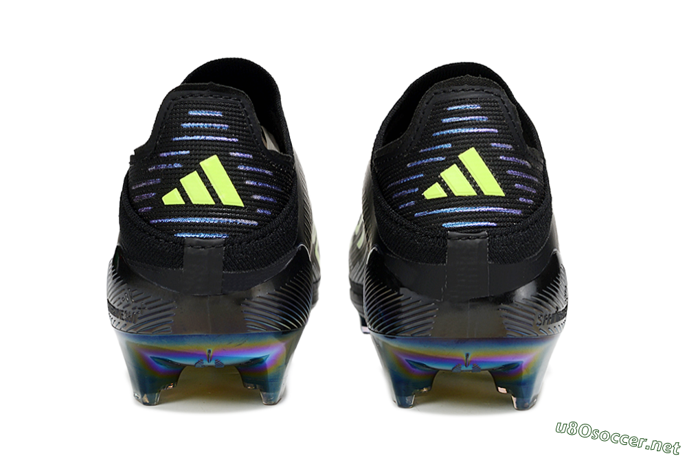 Unisex Adidas F50+ Lightstrike Pro FG Football Boots - Black/Silver/Yellow 5