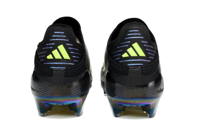 Unisex Adidas F50+ Lightstrike Pro FG Football Boots - Black/Silver/Yellow