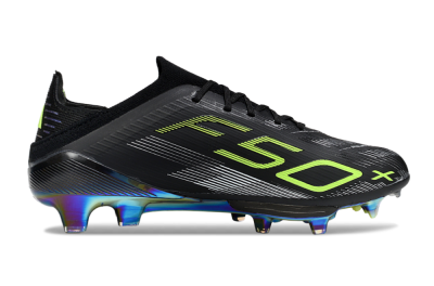 Unisex Adidas F50+ Lightstrike Pro FG Football Boots - Black/Silver/Yellow