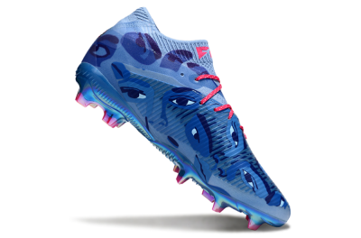 Men's Puma Future 8 Ultimate FG Football Boots - Blue/Pink/Gold