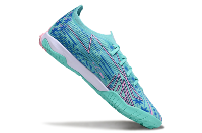 Men's Puma Ultra Ultimate TF Football Shoes - Jade/Blue/Pink
