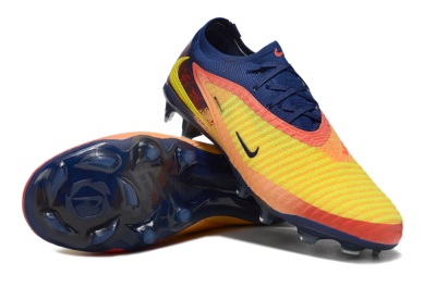 Unisex Nike Phantom 6 Elite Low FG Football Boots - Yellow/Red/Blue/Gold