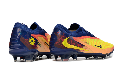 Unisex Nike Phantom 6 Elite Low FG Football Boots - Yellow/Red/Blue/Gold