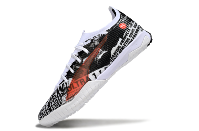Men's Puma Ultra Ultimate TF Football Shoes - Black/White/Red