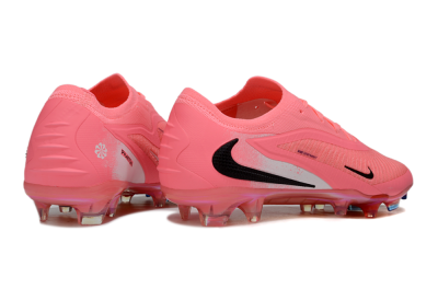 Unisex Nike Phantom 6 Elite Low FG Football Boots - Pink/White/Black