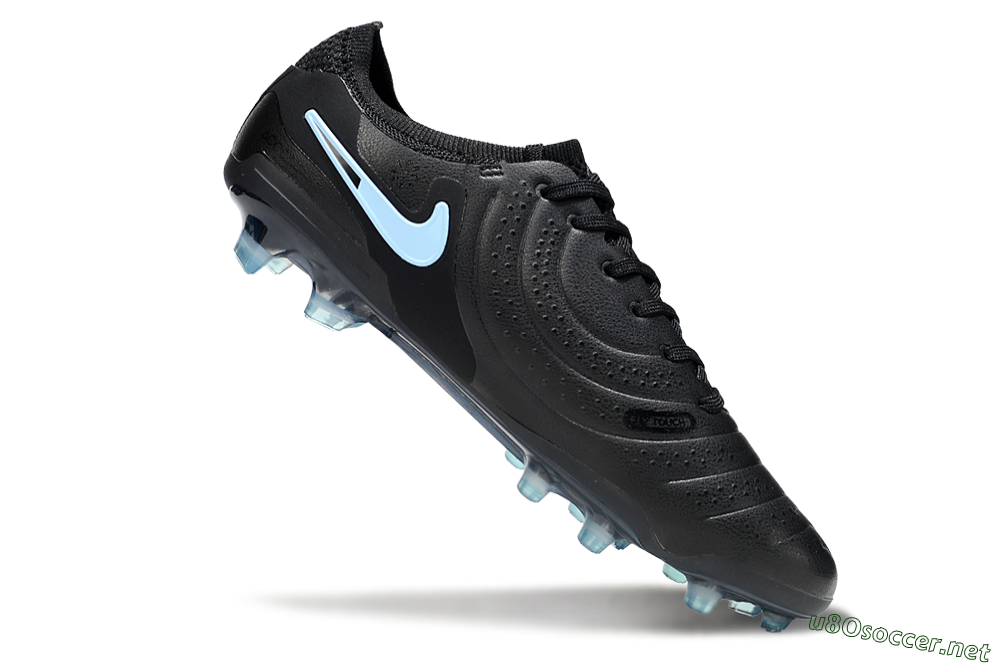Men's Nike Tiempo Legend 10 Elite FG Football Boots - Black/Jade 4