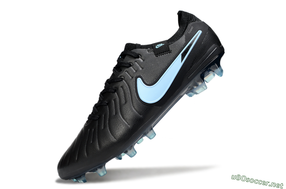 Men's Nike Tiempo Legend 10 Elite FG Football Boots - Black/Jade 5