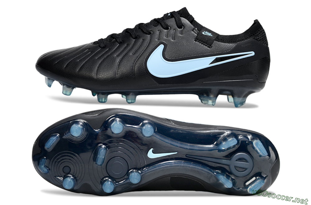Men's Nike Tiempo Legend 10 Elite FG Football Boots - Black/Jade 1