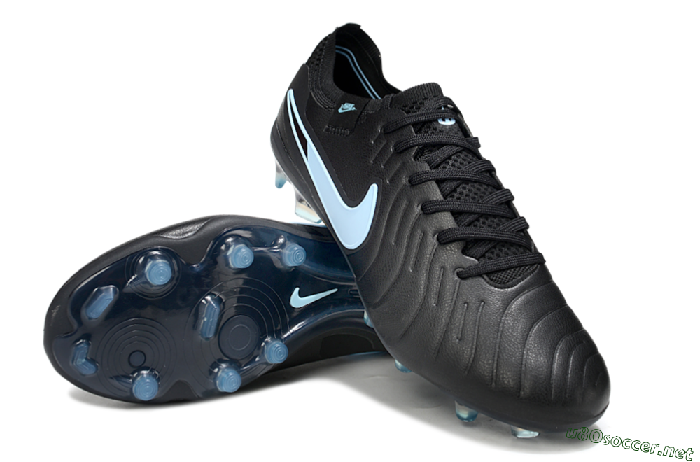 Men's Nike Tiempo Legend 10 Elite FG Football Boots - Black/Jade 3