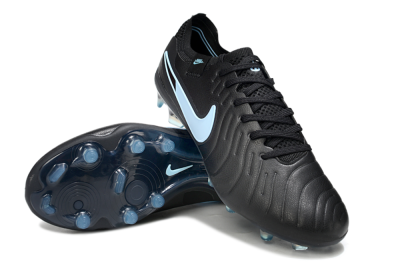 Men's Nike Tiempo Legend 10 Elite FG Football Boots - Black/Jade