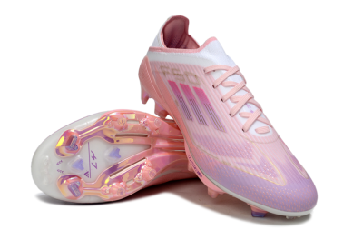 Unisex Adidas F50 Lightstrike Pro FG Football Boots - Pink/Purple/Gold