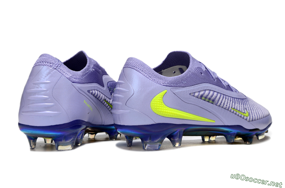 Unisex Nike Phantom 6 Elite Low FG Football Boots - Purple/Yellow/Gold 6