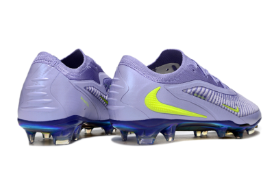 Unisex Nike Phantom 6 Elite Low FG Football Boots - Purple/Yellow/Gold