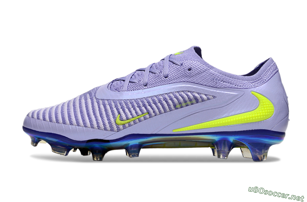 Unisex Nike Phantom 6 Elite Low FG Football Boots - Purple/Yellow/Gold 0