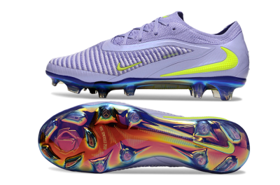 Unisex Nike Phantom 6 Elite Low FG Football Boots - Purple/Yellow/Gold