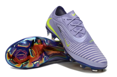 Unisex Nike Phantom 6 Elite Low FG Football Boots - Purple/Yellow/Gold