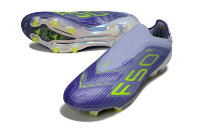 Unisex Adidas F50+ Lightstrike Pro FG Football Boots - Blue/Yellow/White