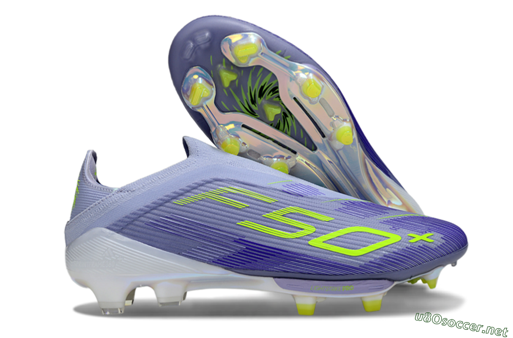 Unisex Adidas F50+ Lightstrike Pro FG Football Boots - Blue/Yellow/White 2