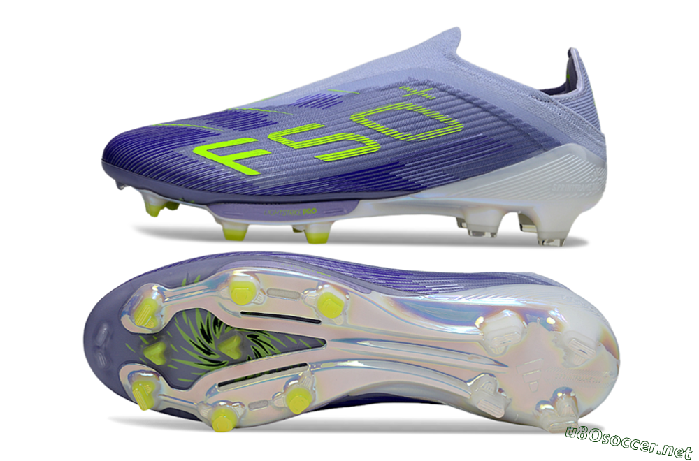 Unisex Adidas F50+ Lightstrike Pro FG Football Boots - Blue/Yellow/White 1