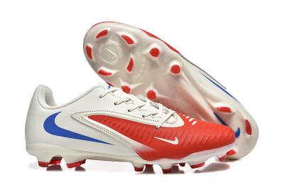 Men's Nike Phantom 6 Elite Low FG Football Boots - Red/White/Blue