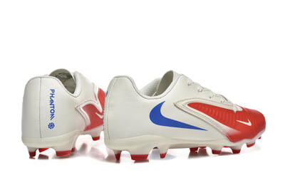 Men's Nike Phantom 6 Elite Low FG Football Boots - Red/White/Blue