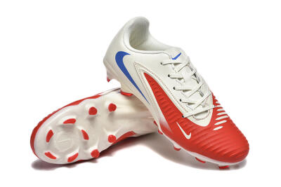 Men's Nike Phantom 6 Elite Low FG Football Boots - Red/White/Blue