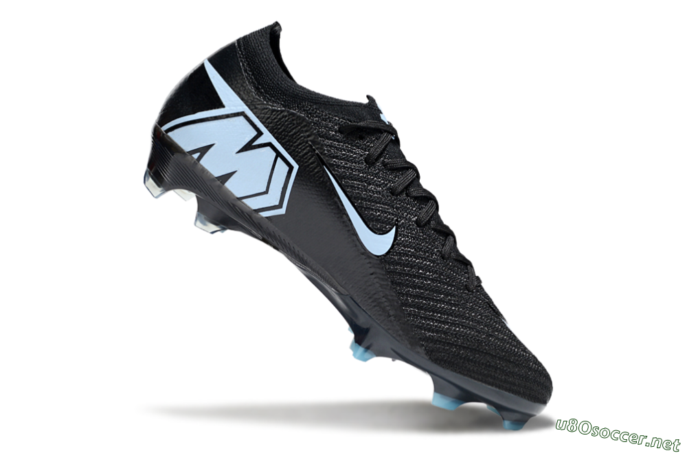 Unisex Nike Air Zoom Mercurial Vapor 16 Elite FG Football Boots - Black/Jade 4