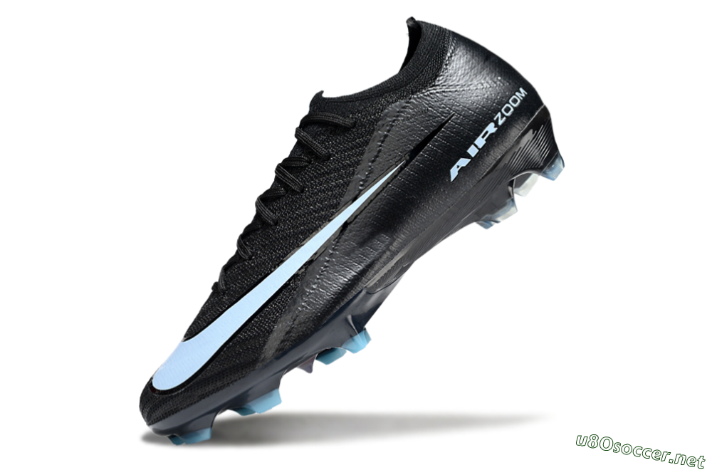 Unisex Nike Air Zoom Mercurial Vapor 16 Elite FG Football Boots - Black/Jade 5