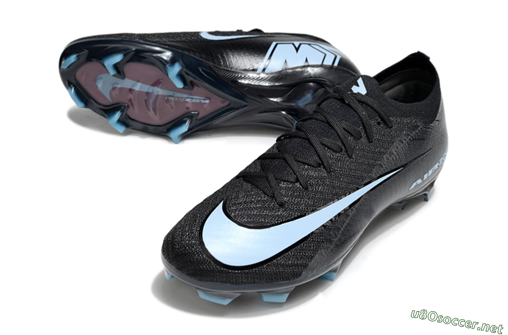 Unisex Nike Air Zoom Mercurial Vapor 16 Elite FG Football Boots - Black/Jade 3