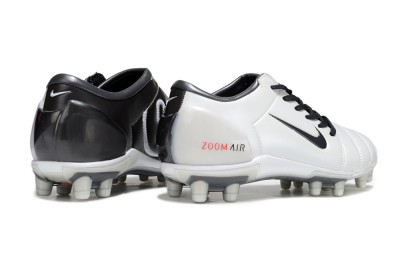 Men's Nike Air Zoom Total 90 III FG Football Boots - White/Black/Red